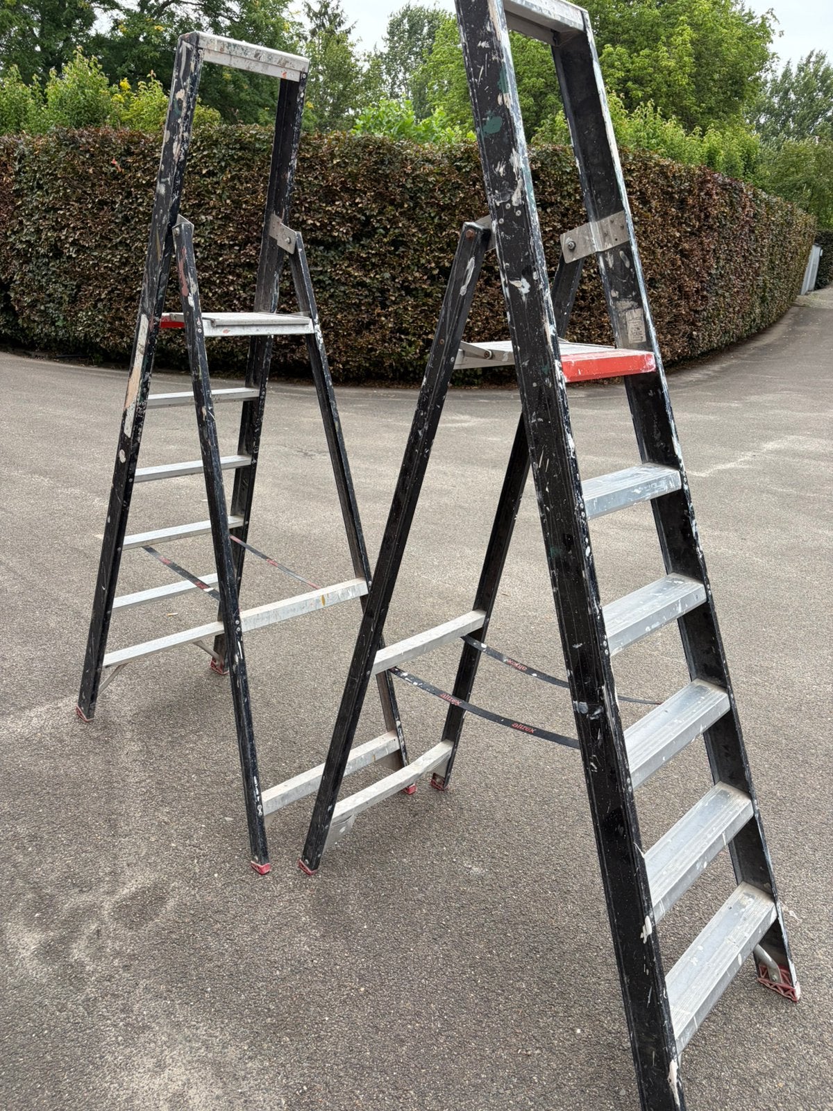 Altrex trap / trappen TGB 6, Doe-het-zelf en Verbouw, Ladders en Trappen, Ophalen, Gebruikt, Trap, 2 tot 4 meter