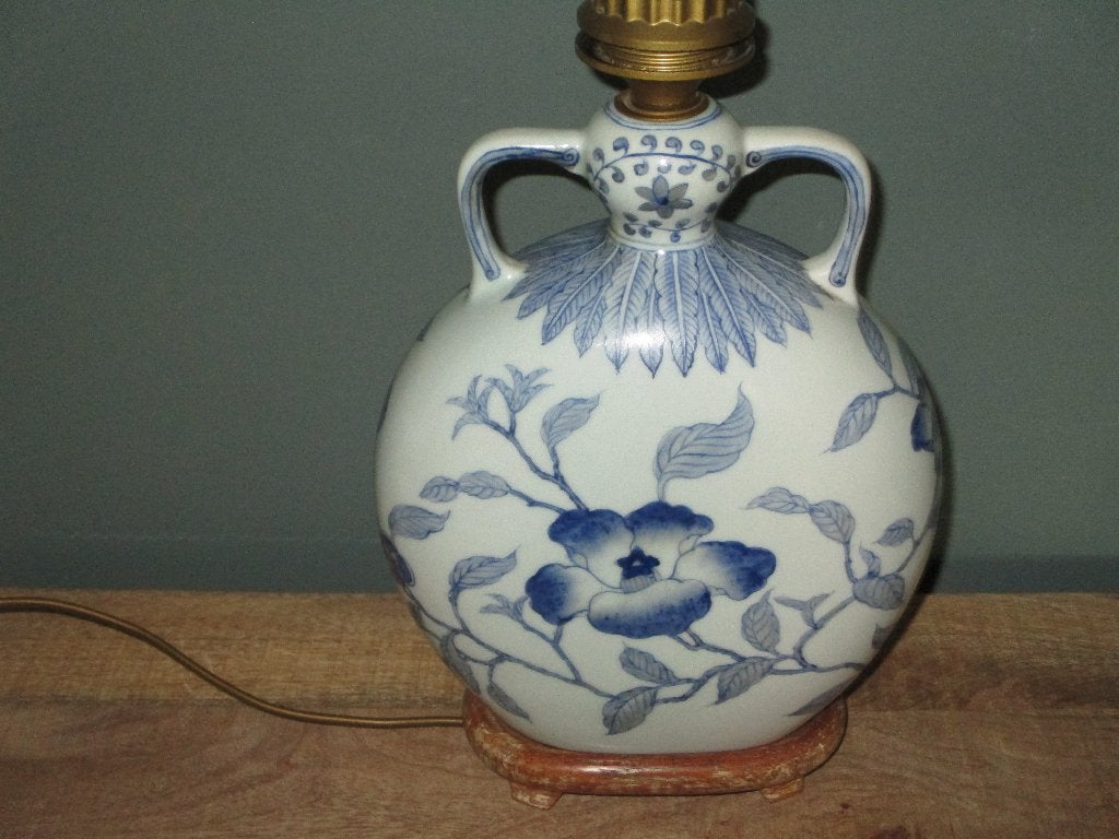 Vintage Porseleienen Vaaslamp,v.a 80,00e, Ophalen