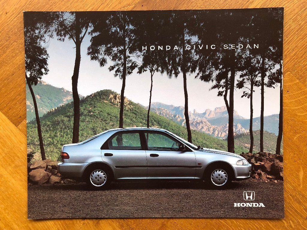 Honda Civic Sedan folder jaren '90, Verzenden, Nieuw, Honda, Honda