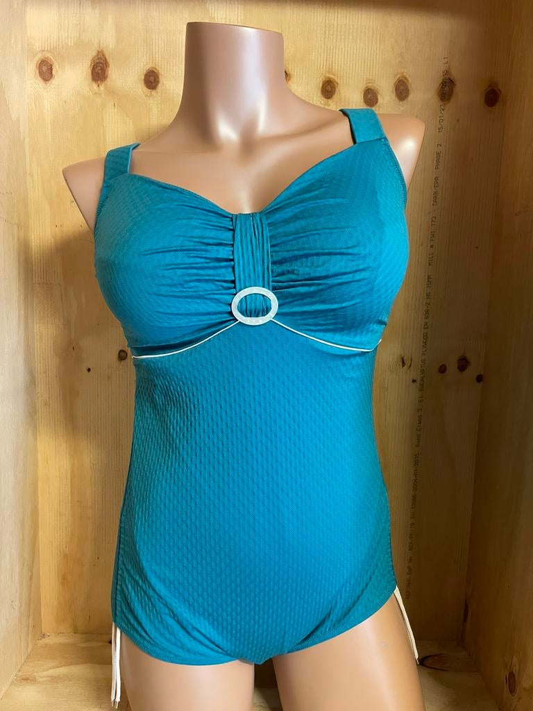 Ulla dessous badpak  maat 100f model portifino, Verzenden, Nieuw, Blauw, Badpak