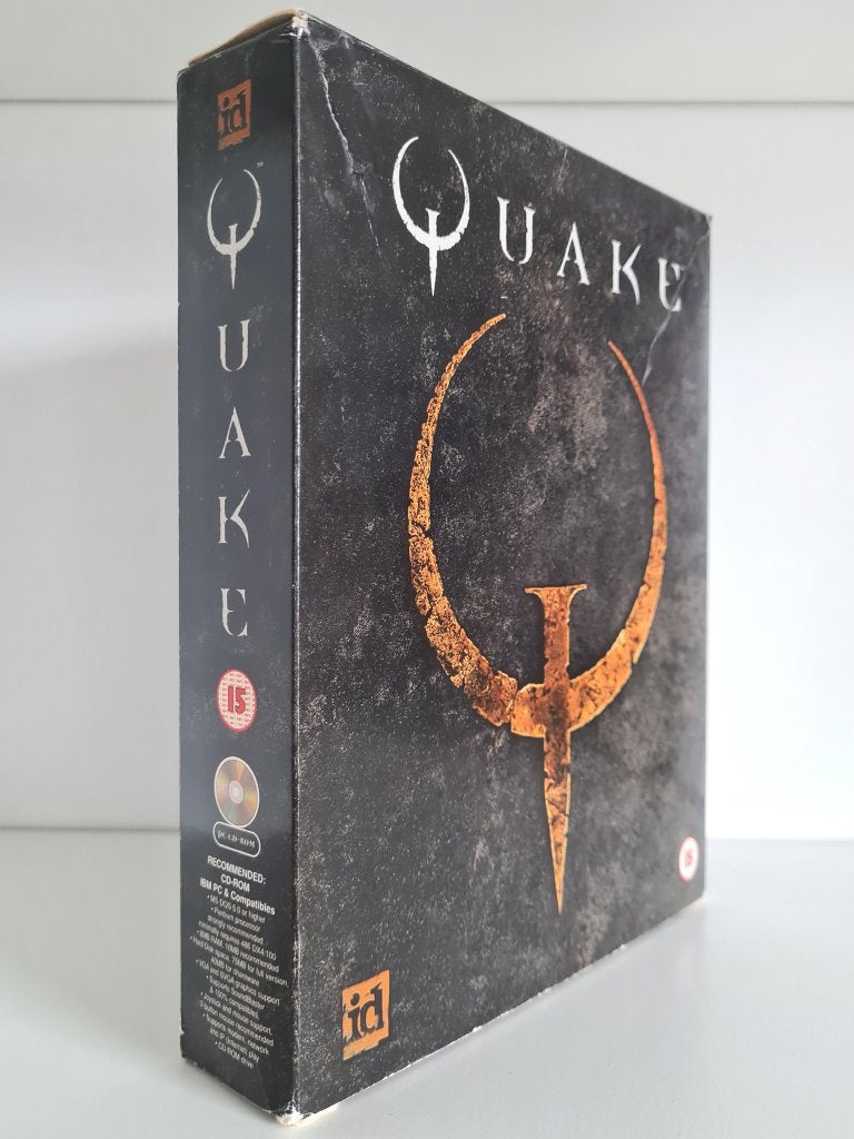 Quake - PC Big Box, Spelcomputers en Games, Games | Pc, Gebruikt, Vanaf 18 jaar, Shooter, 1 speler