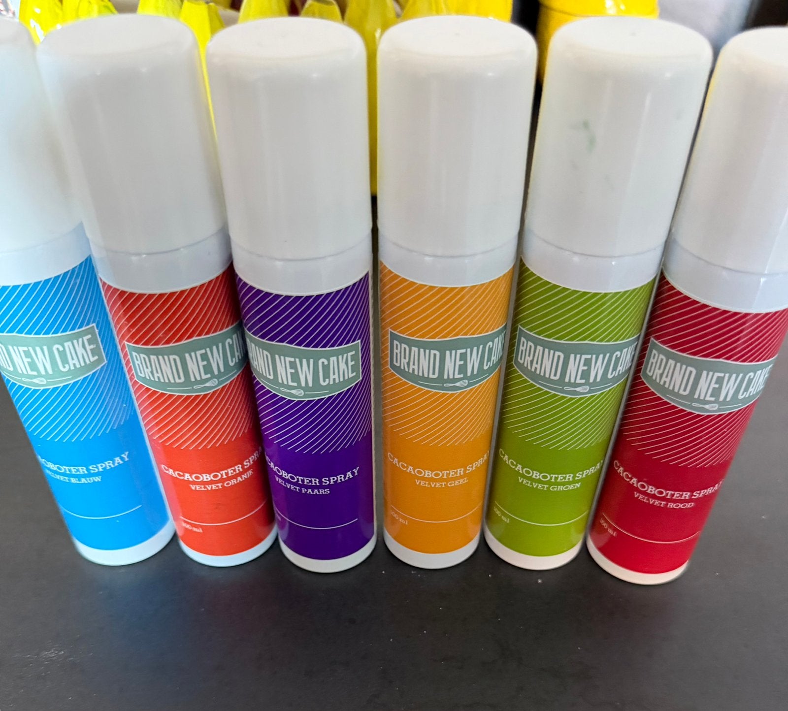 Cacaoboter sprays, Ophalen, Nieuw, Taarten of Cupcakes, Versiering