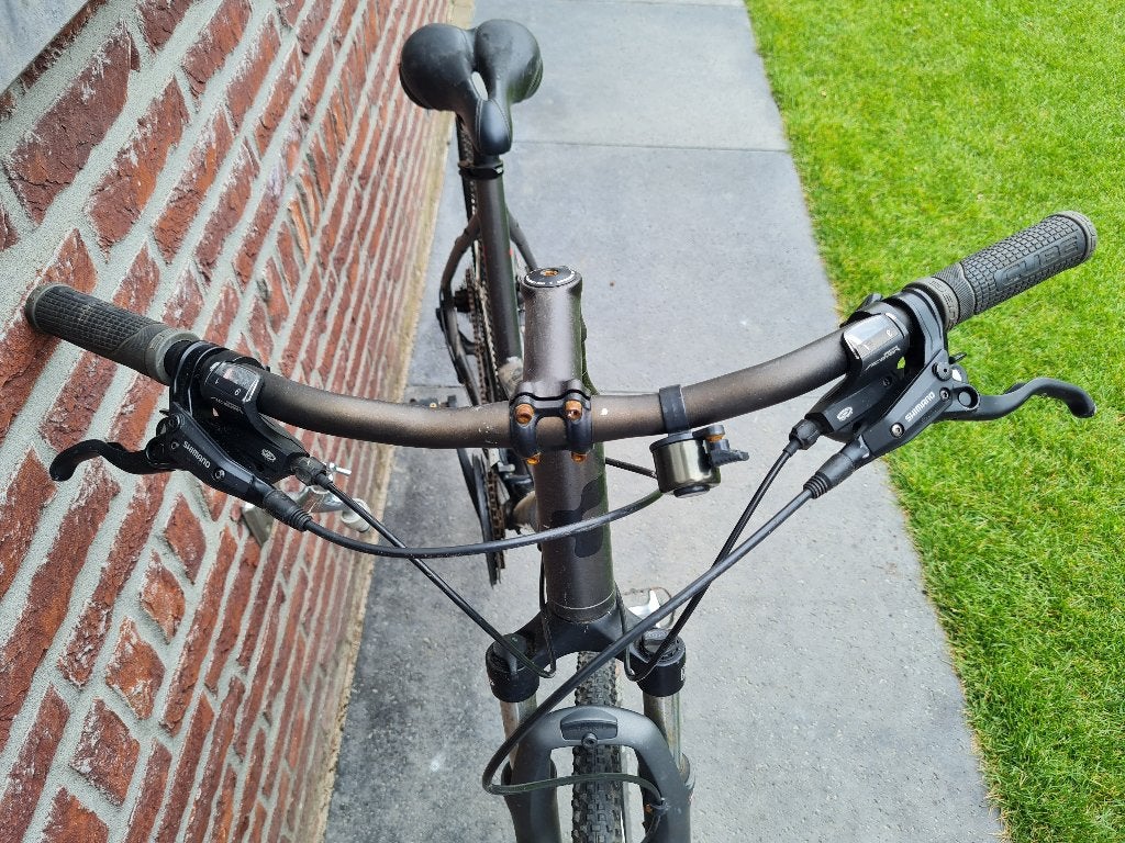 Hybride Cube mountainbike Lady, Gebruikt, Hardtail, Dames, Schijfrem