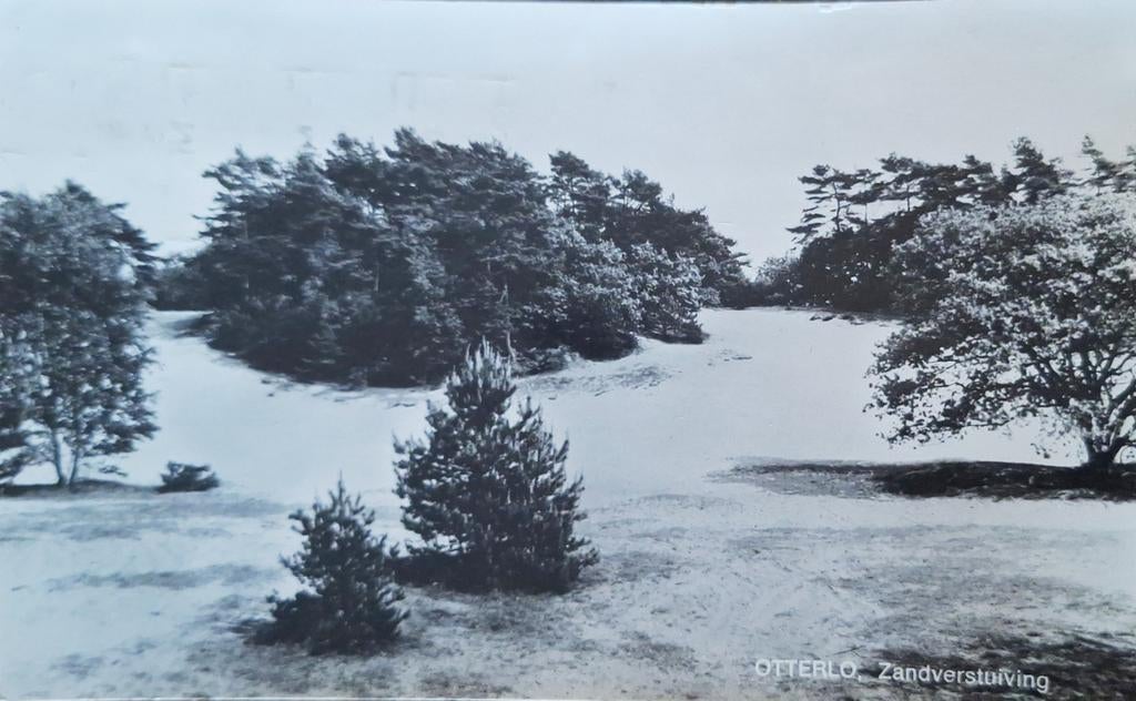 Otterlo - Zandverstuiving - 1971, Ophalen of Verzenden, 1960 tot 1980, Gelopen, Gelderland