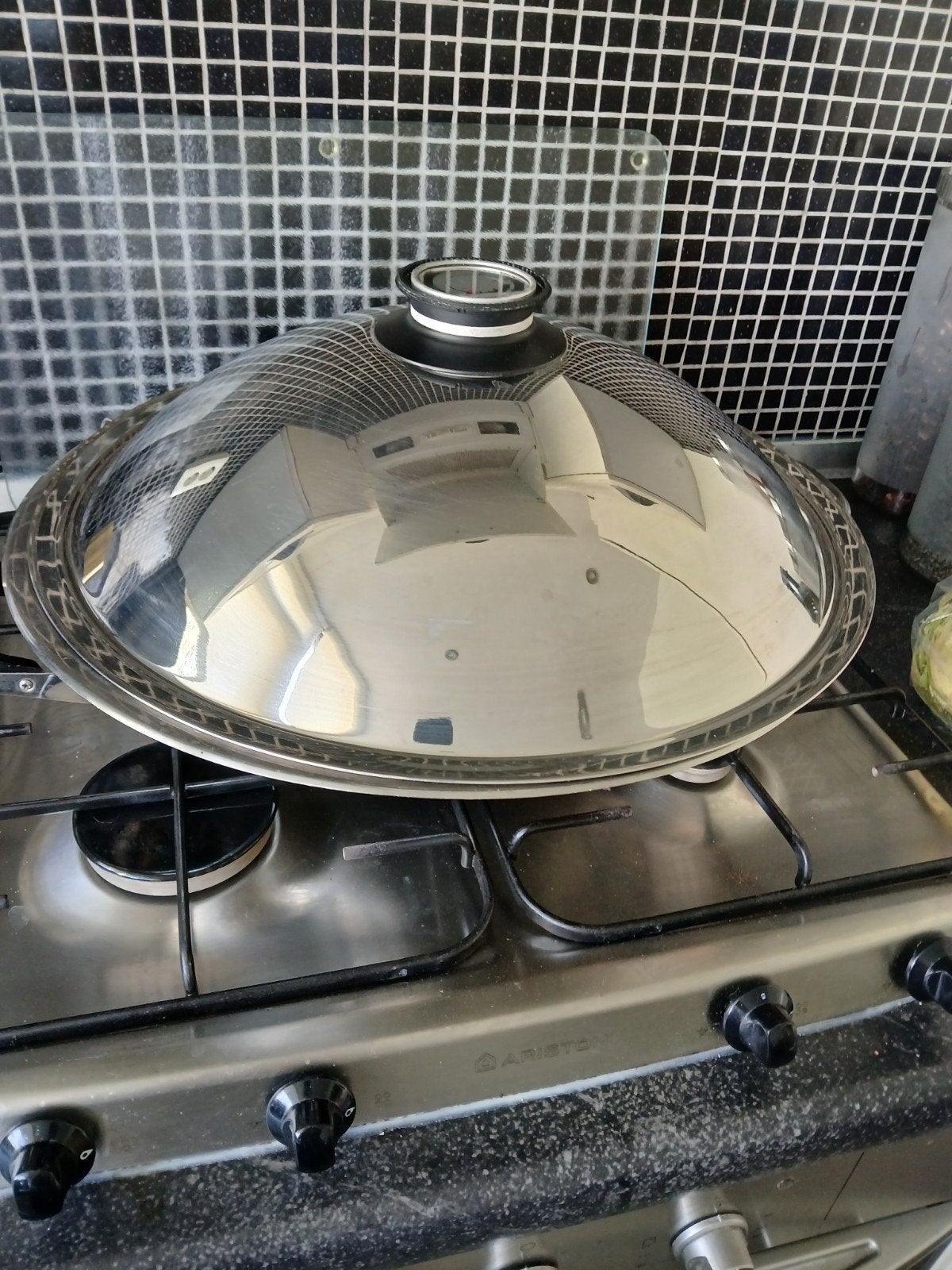 wokpan amc, Ophalen, Zo goed als nieuw, Wok