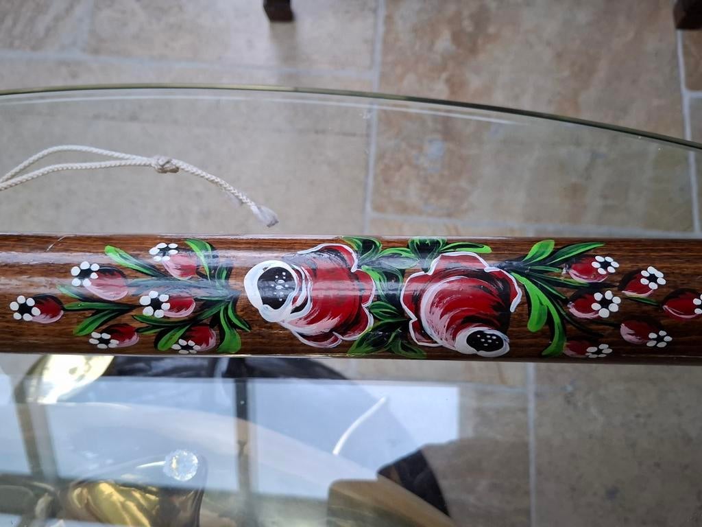 Vintage Houten Deegroller, Antiek en Kunst, Ophalen of Verzenden
