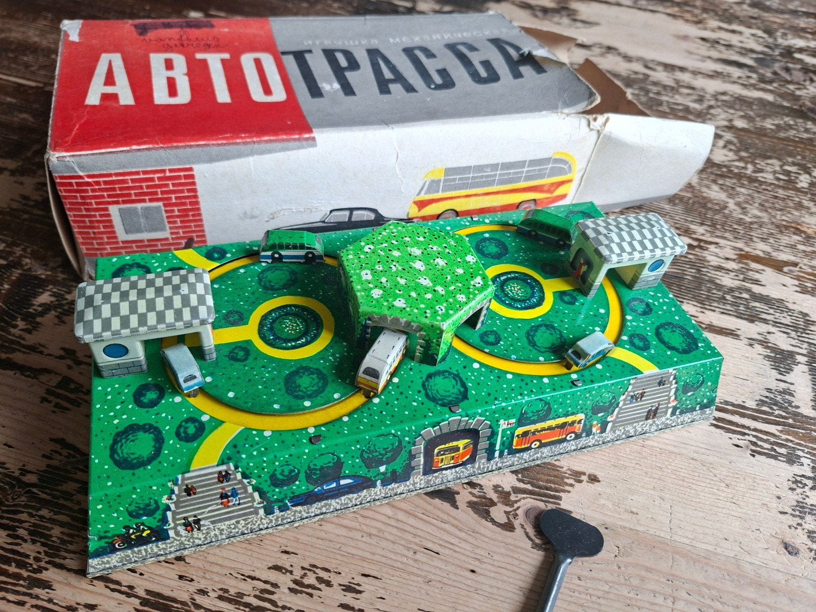 Vintage opwindspeelgoed, Ophalen of Verzenden, Elektrisch, Overige merken