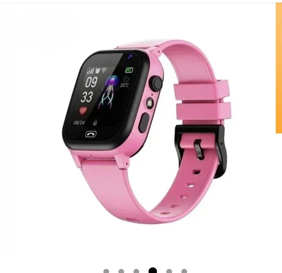 Roze GPS Smartwatch voor Kinderen - Nieuw, Ophalen, Nieuw, GPS, Waterdicht