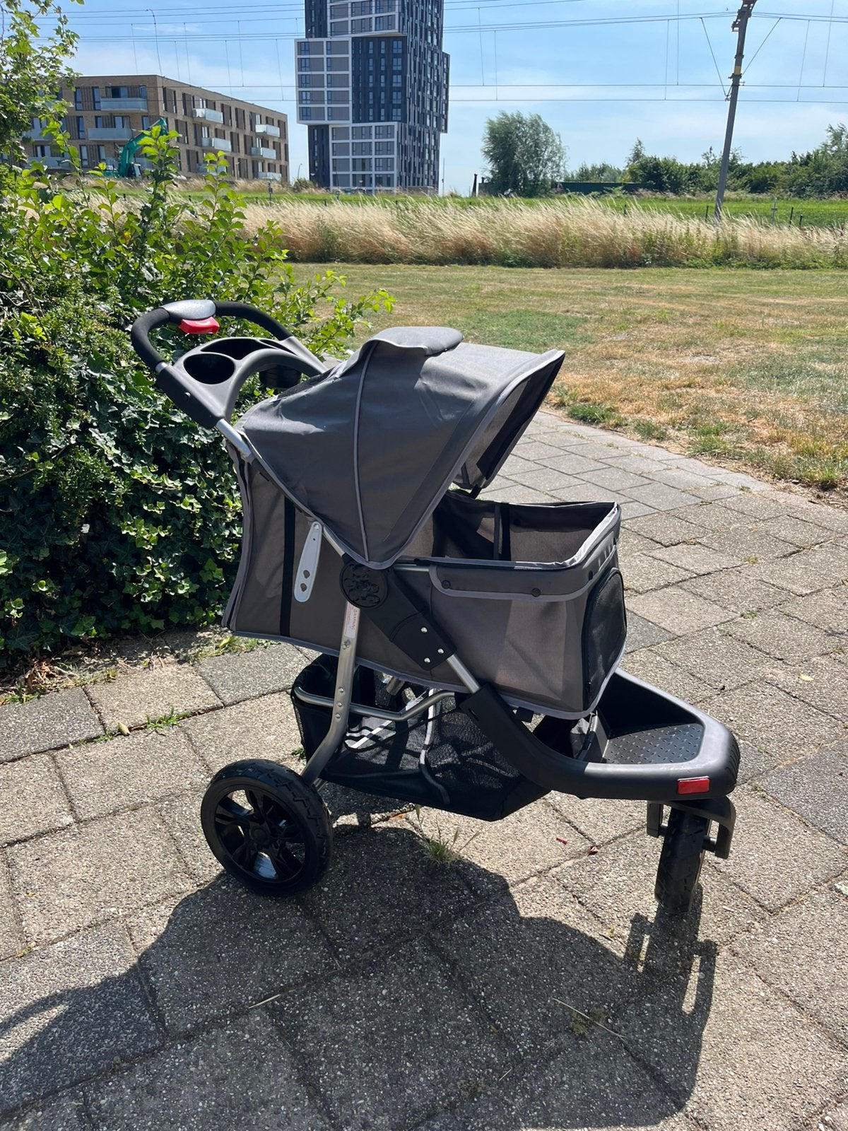 Honden buggy, Dieren en Toebehoren, Honden-accessoires, Ophalen, Zo goed als nieuw