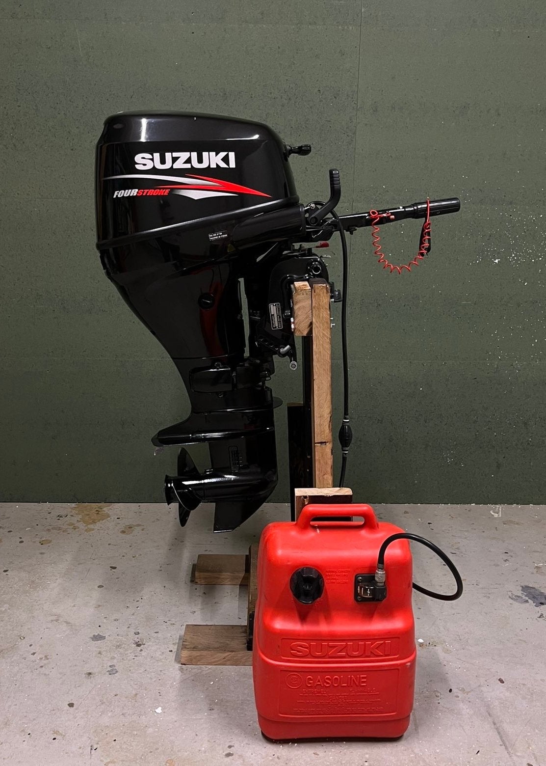 Suzuki 25pk 4-Takt Kortstaart | Vaarklaar | Nieuwstaat, Watersport en Boten, Buiten- en Binnenboordmotoren, Ophalen, 10 tot 30 pk