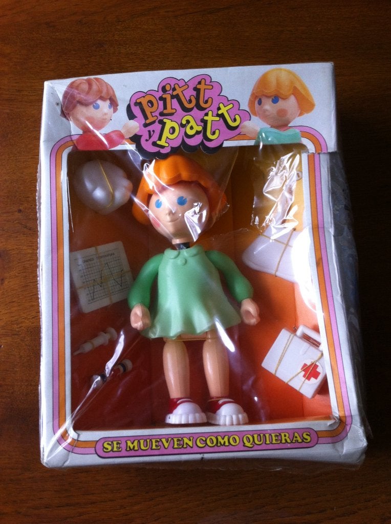 Nieuwe Beweegbare Pop Merk: "Pitt en Patt" uit 1981 Verpakt, Ophalen of Verzenden, Nieuw, Pop