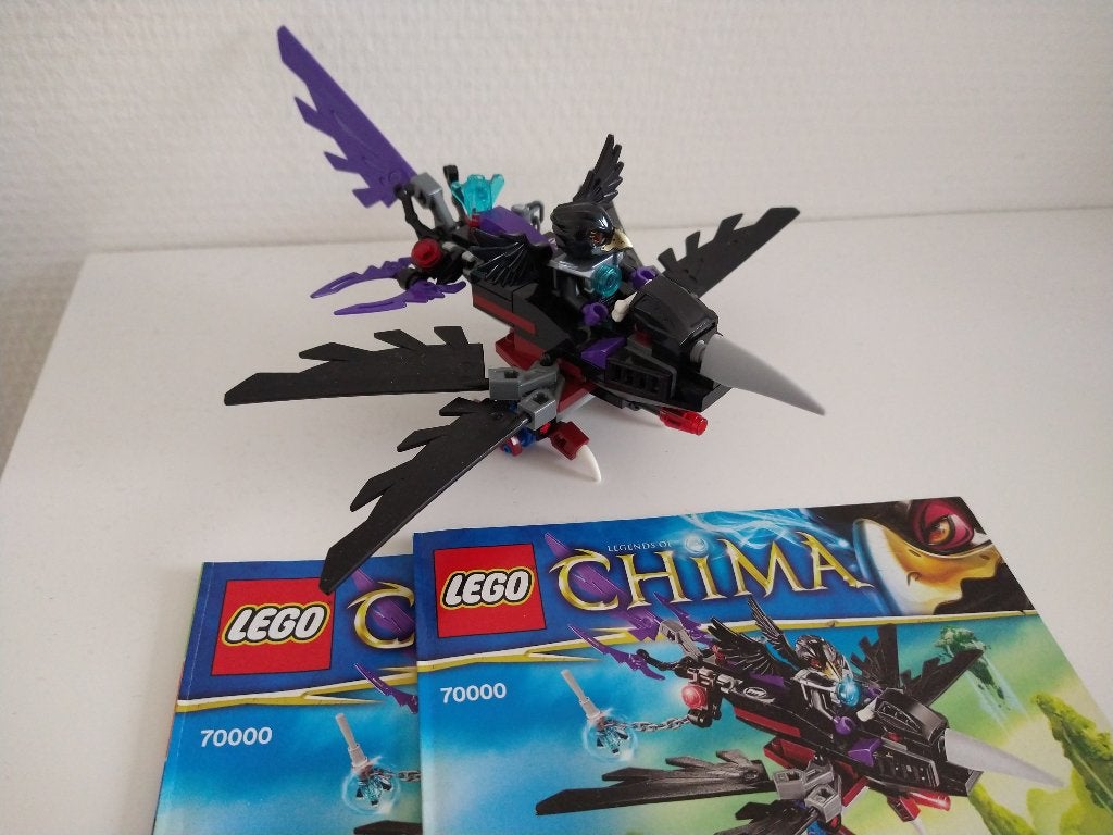 Lego Legends of Chima 70000 Rascal's Glider, Compleet, Lego, Ophalen of Verzenden, Zo goed als nieuw