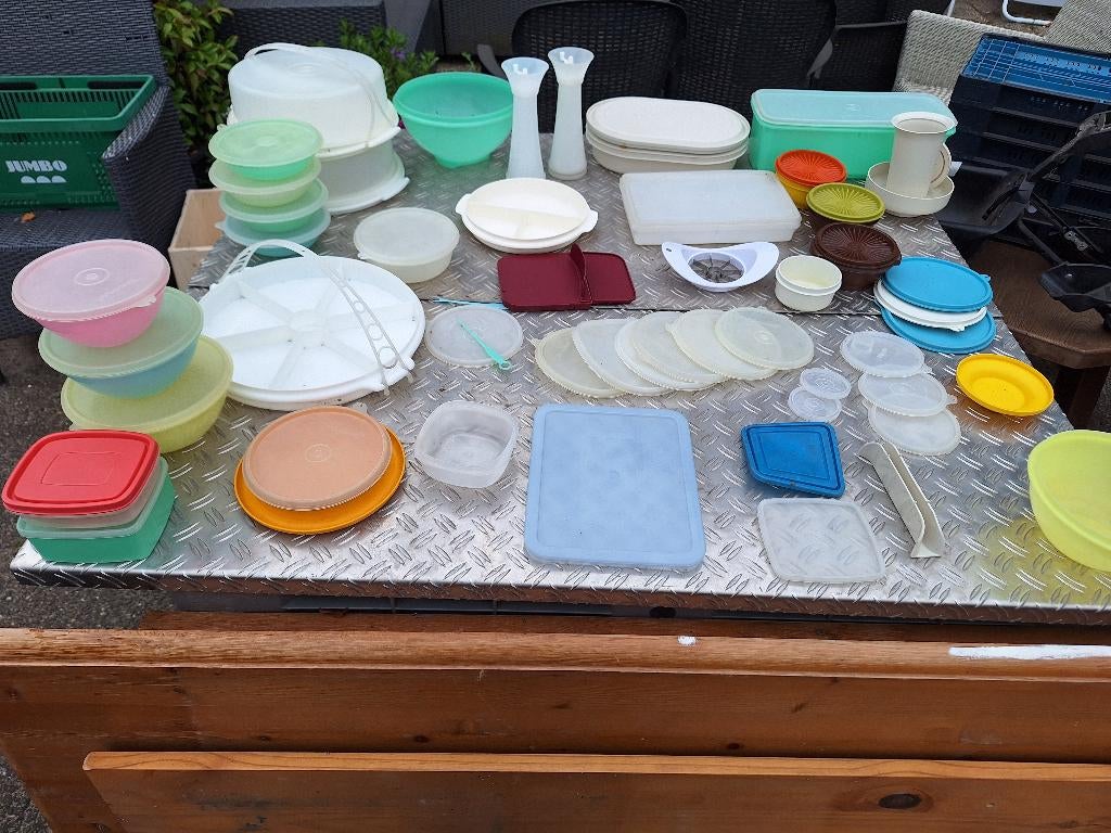 Partij Tupperware, Ophalen, Gebruikt, Geel, Overige typen