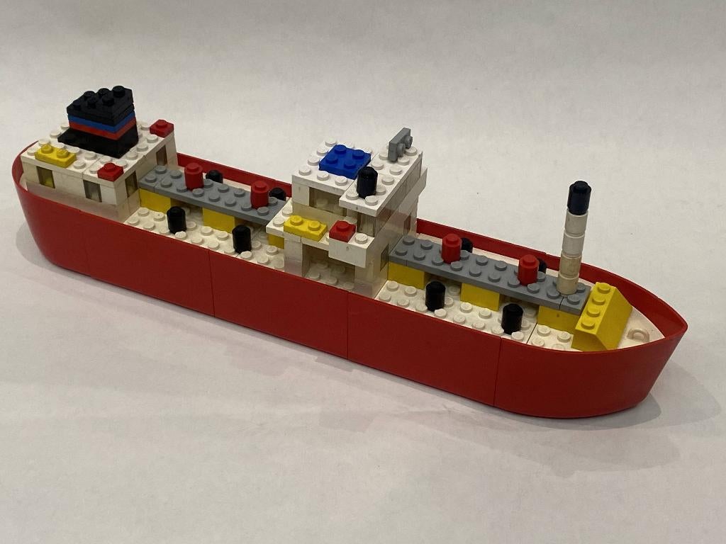 Vintage LEGO 312 vrachtschip (1973) – compleet, Kinderen en Baby's, Speelgoed | Duplo en Lego, Gebruikt, Lego, Complete set, City