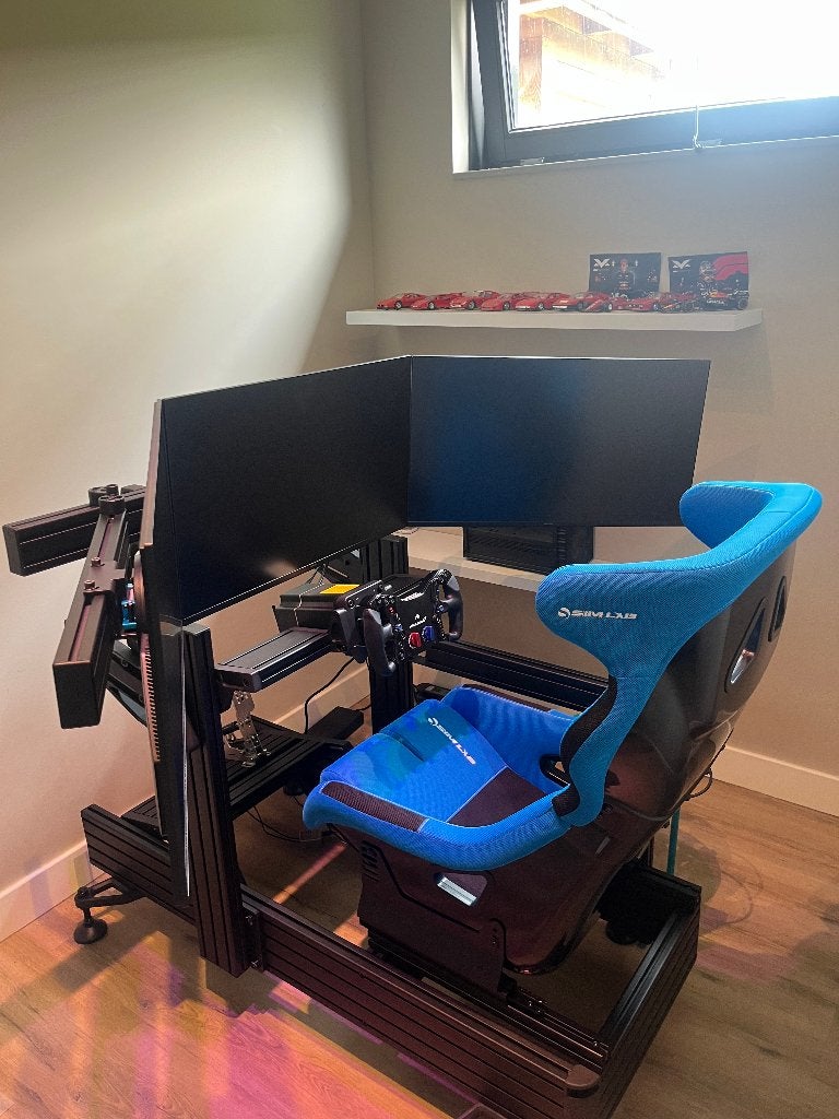 Esports race simulator te Koop!, Computers en Software, Ophalen, Zo goed als nieuw, Heusinkveld, Fanatec, SimLab, GRID, Trak Racer, Simucube