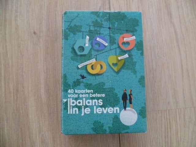 Jacqui Burger - Kaartenset Balans in je leven, Ophalen of Verzenden, Zo goed als nieuw, Overige onderwerpen, Achtergrond en Informatie