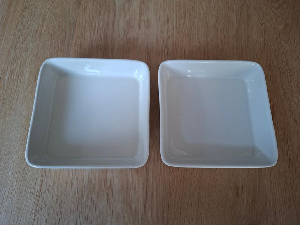 2 Teema Arabia (nu iittala) vierkante schaaltjes, Huis en Inrichting, Keuken | Servies, Ophalen of Verzenden, Overige stijlen