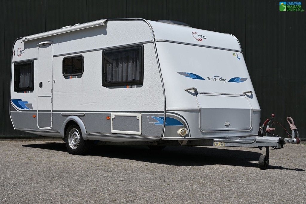 TEC Travel King 470 TE Mover|Zakluifel|Deeltent|Enkbedden, Standaardzit, T.E.C., Kachel, Bedrijf