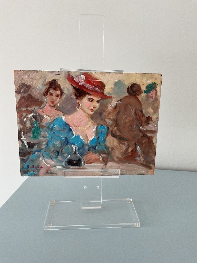 Schilderij van P.Boon, Antiek en Kunst, Ophalen of Verzenden