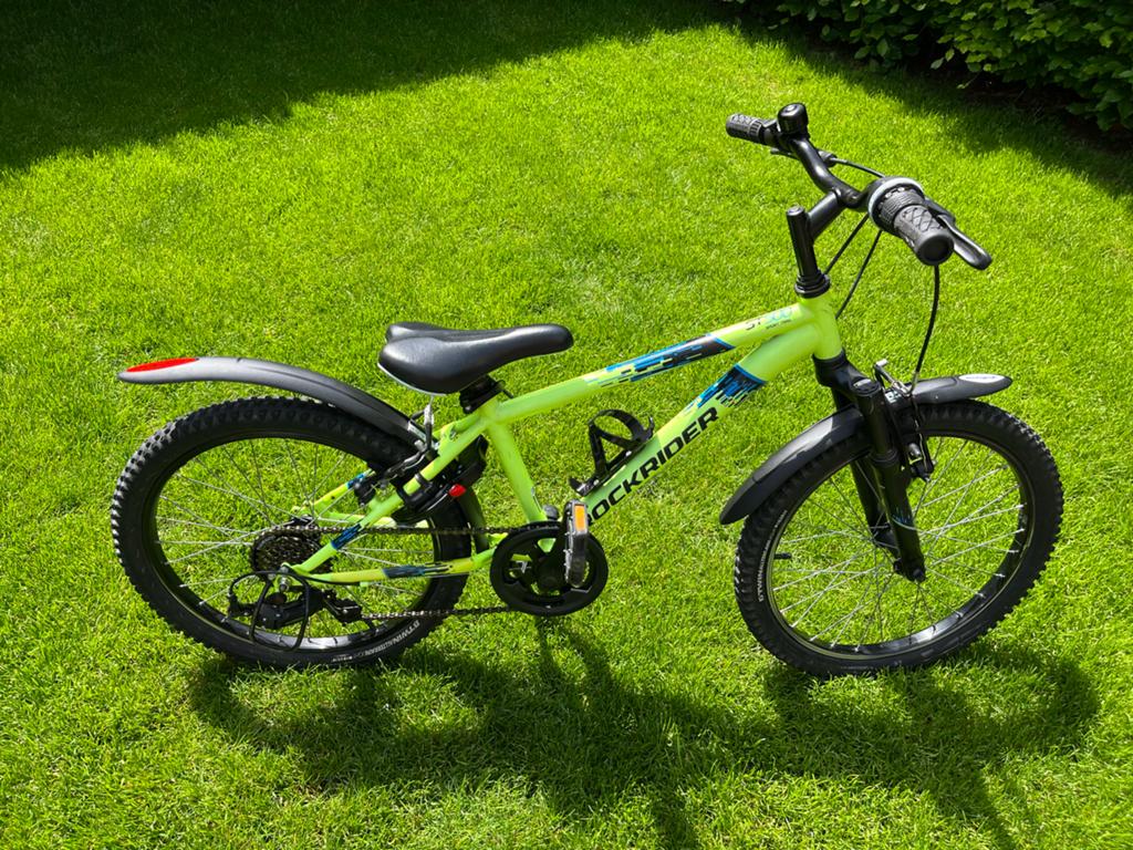 B’twin Rockrider ST500 20 inch met 6 versnellingen, Ophalen, Velgrem, Versnellingen, Zo goed als nieuw