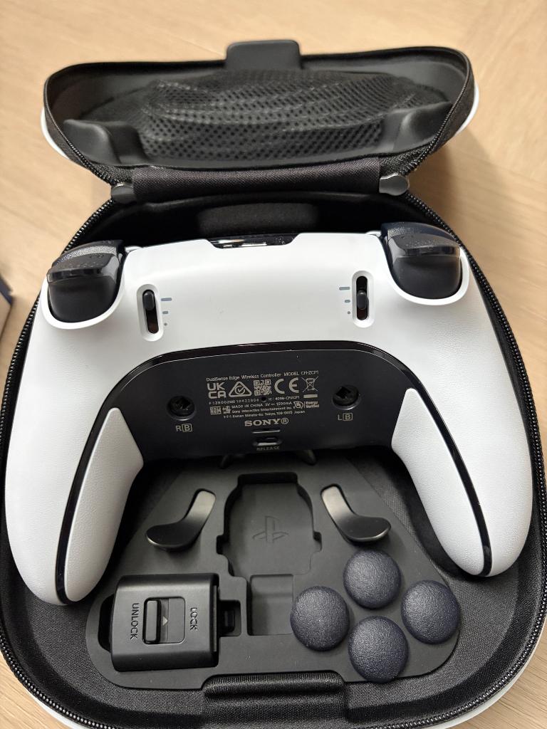 PS5 DualSense Edge Controller + Extra Stick Module, Ophalen of Verzenden, Zo goed als nieuw, Controller, PlayStation 5