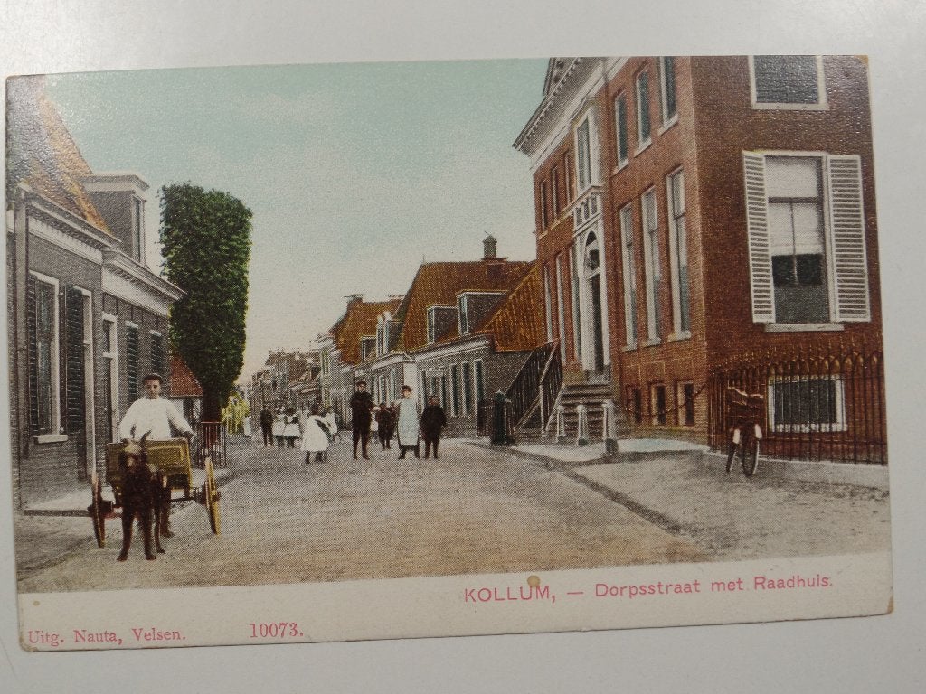 Kollum 3, Ophalen of Verzenden, 1920 tot 1940, Gelopen, Friesland
