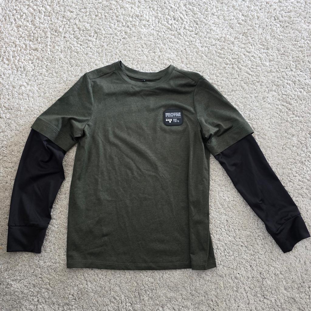 Zara Longsleeve Jongens Maat 128 Groen, Kinderen en Baby's, Kinderkleding | Maat 128, Ophalen of Verzenden, Zo goed als nieuw