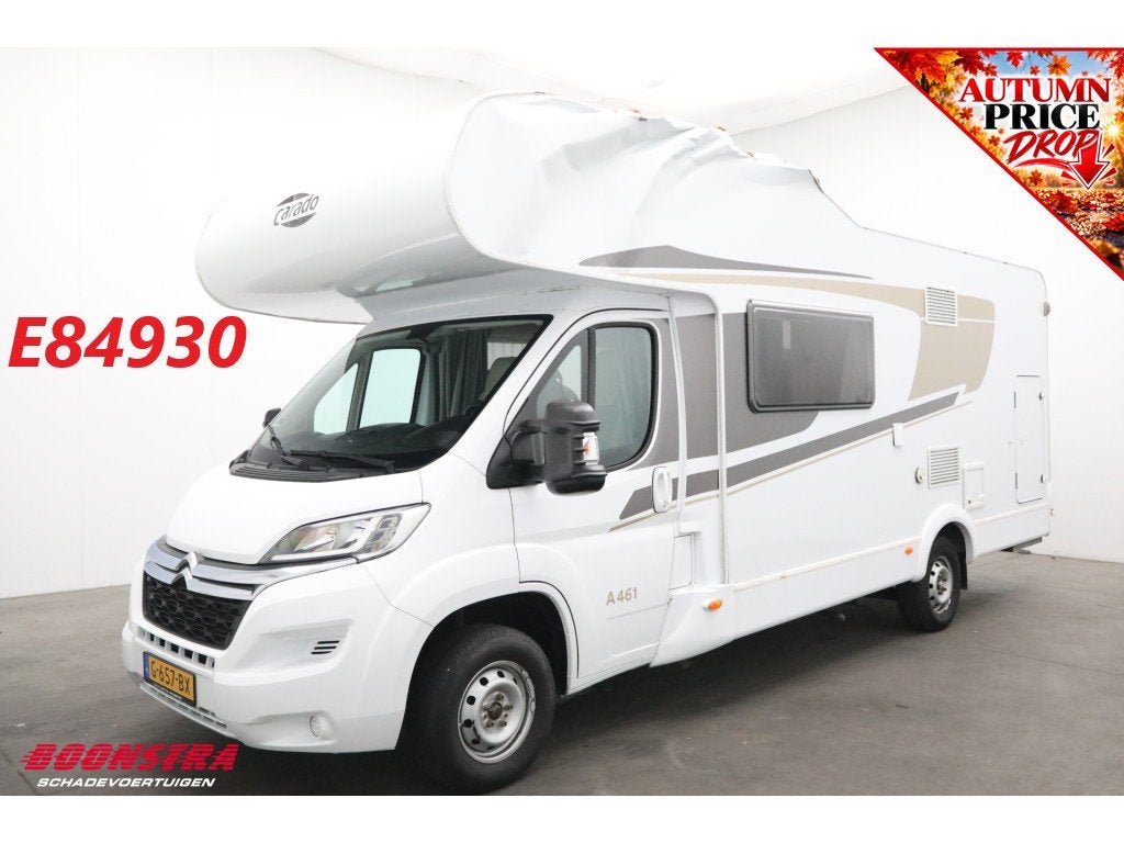 Carado A 461 2.0 HDI Navi Dakairco Stapelbed Camera 65.417km, Boonstra Schadevoertuigen, 7 tot 8 meter, Bedrijf, Achteruitrijcamera