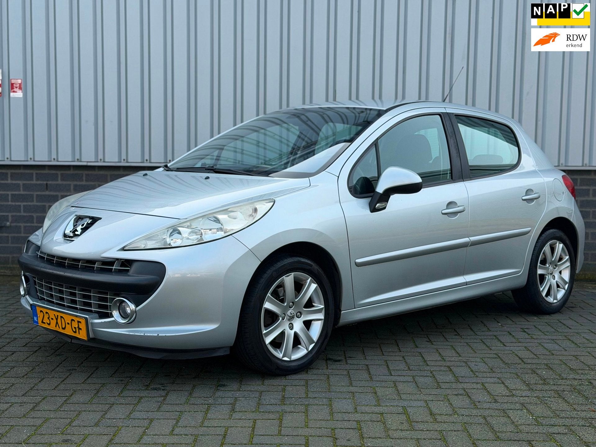 Peugeot 207 1.6-16V XS Pack |Airco|5 Deurs|NAP|, Auto's, Voorwielaandrijving, Stof, Gebruikt, Zwart