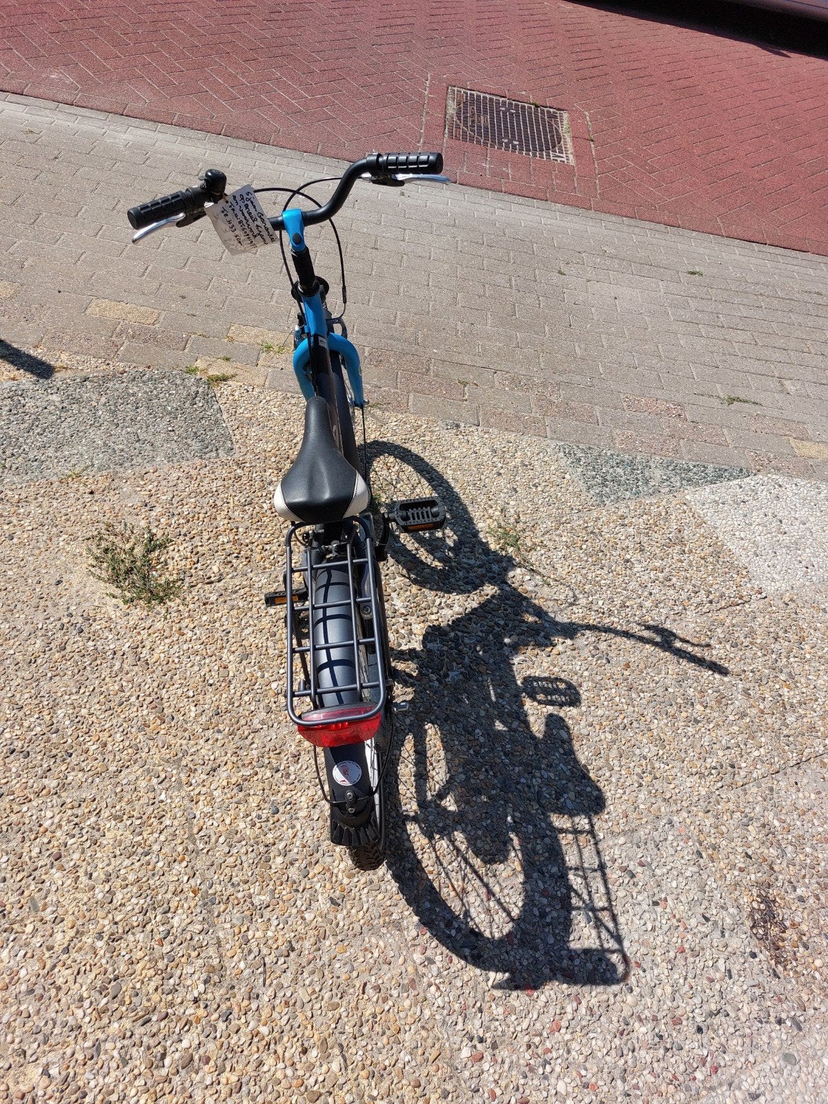 Bike Fun Jump 4 You 20 inch jongensfiets blauw/antraciet, Terugtraprem, Minder dan 49 cm, Zo goed als nieuw, Ophalen