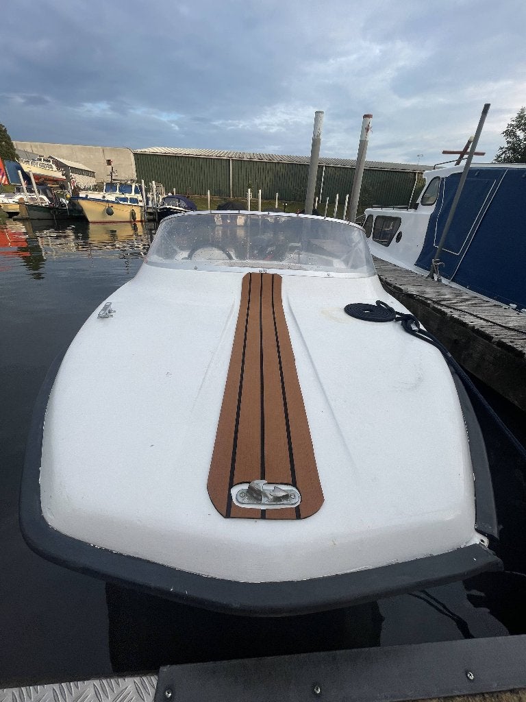 Originele Hammermeister Manta – 40 PK Mercury, Watersport en Boten, Overige merken, Gebruikt, 5 m, Ophalen of Verzenden