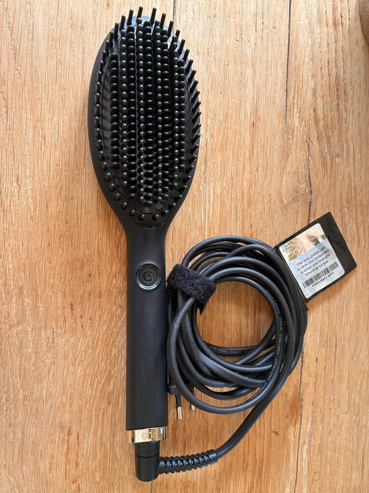 GHD Glide Hot Brush - Stijlborstel, Ophalen of Verzenden, Zo goed als nieuw, Krultang of Stijltang