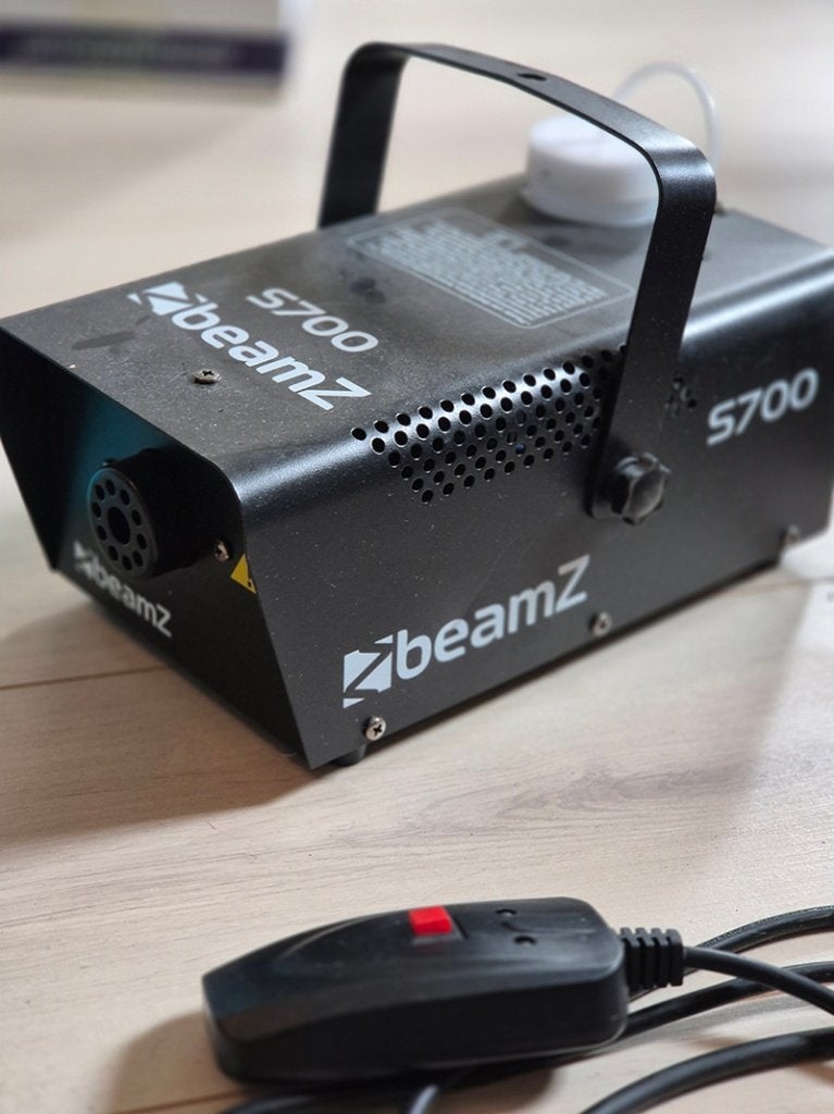 Beamz S700 rookmachine, Ophalen, Zo goed als nieuw, Rookmachine