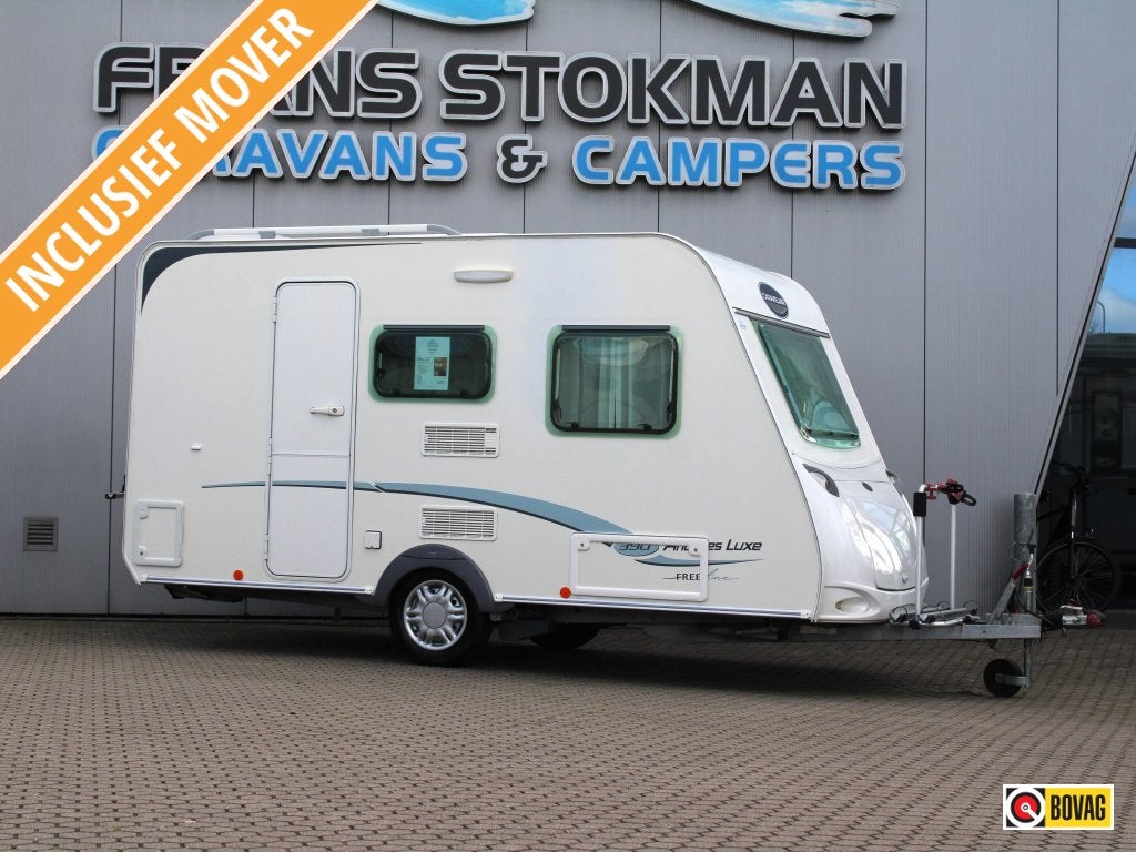 Caravelair Free Line 390 Mover Voortent Boiler, Caravans en Kamperen, Bedrijf, Treinzit, 750 - 1000 kg, Schokbreker