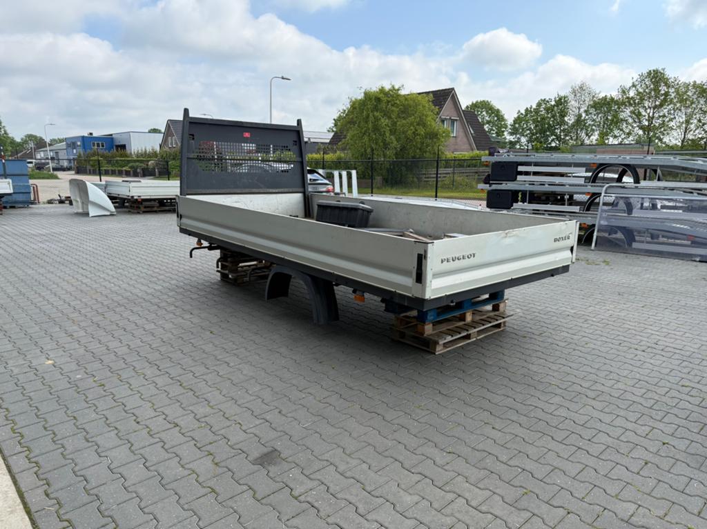 Open laadbak laadbakje bak met schotten, Ophalen