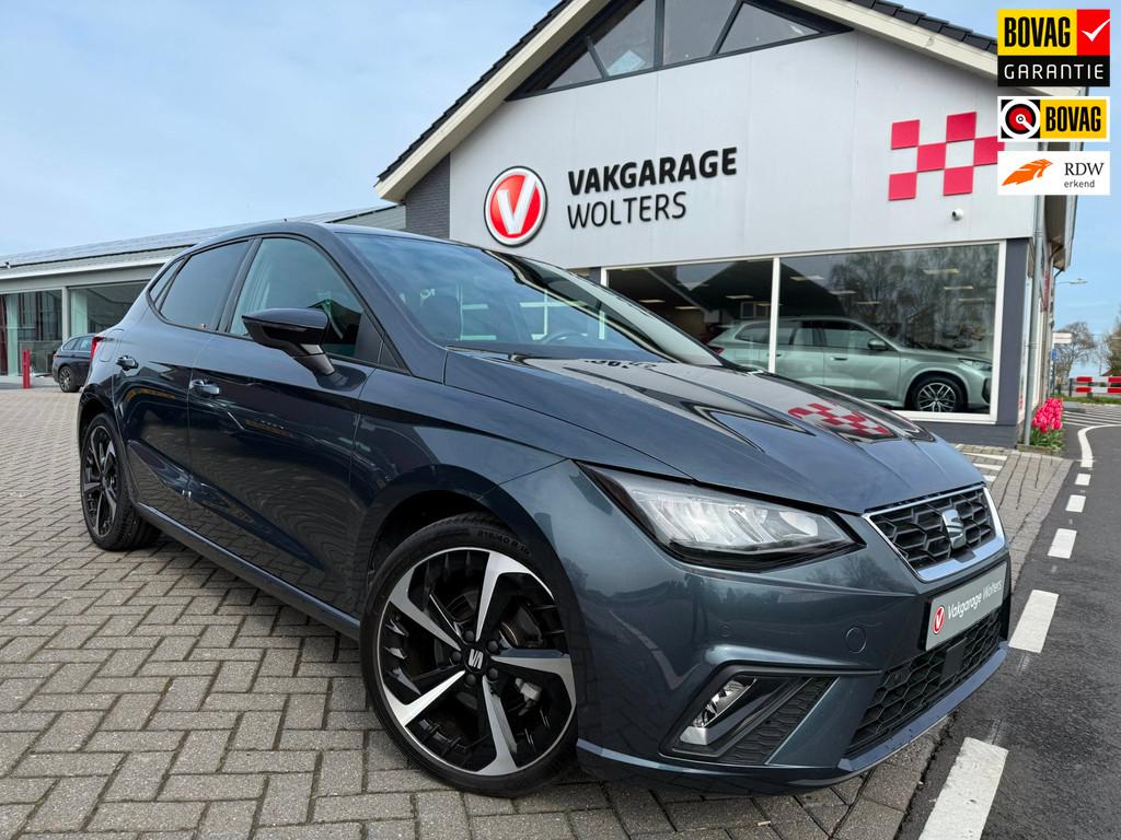 Seat Ibiza 1.0 EcoTSI FR Business Connect RIJKLAARPRIJS!, 12 maanden, Stof, Gebruikt, Zwart
