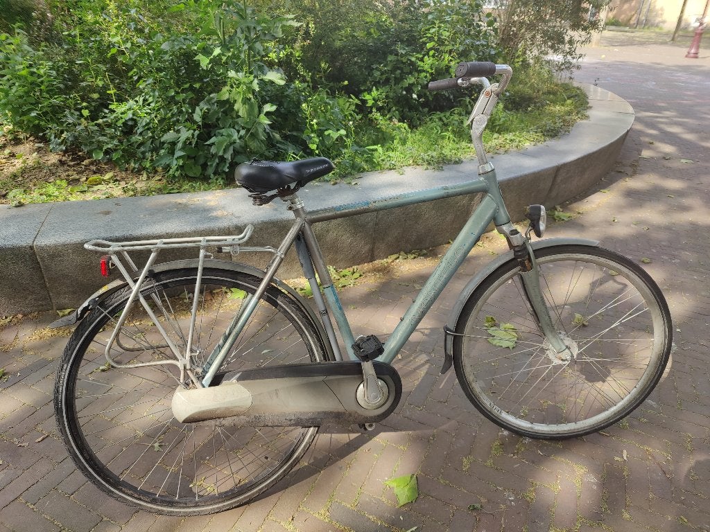 Opa fiets, Fietsen en Brommers, Overige merken, Terugtraprem, 59 cm of meer, Jaren '20 of ouder