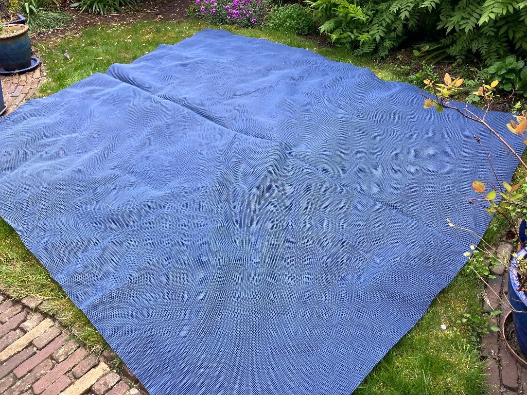 Royaal stuk tenttapijt kampeerkleed tentkleed 2,90 x 2,50 m, Ophalen of Verzenden, Zo goed als nieuw