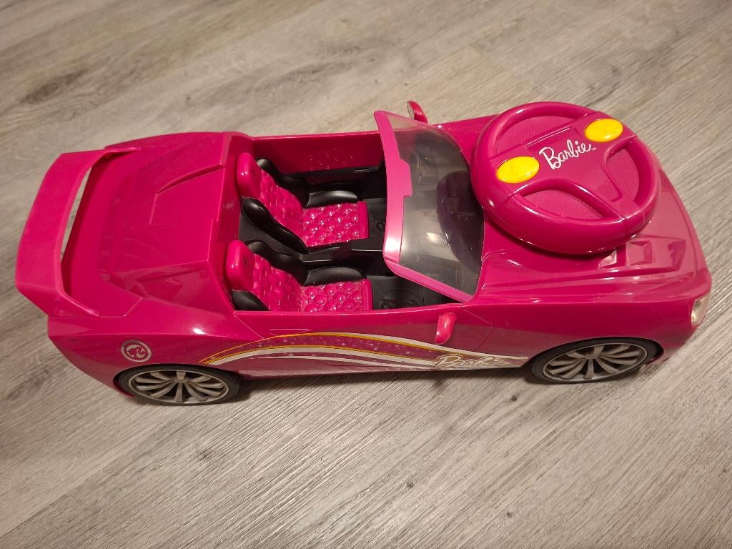 Barbie bestuurbare auto, Ophalen of Verzenden, Zo goed als nieuw