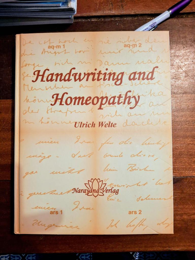 Boek: Handwriting and Homeopathy, Ulrich Welte, Niet van toepassing, Ophalen of Verzenden, Zo goed als nieuw