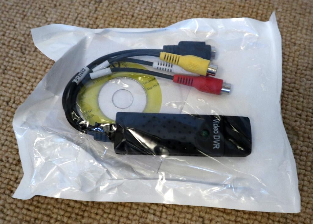 USB DVR Easycap Video Capture Card - Composite Converter, Computers en Software, Capture cards, Ophalen