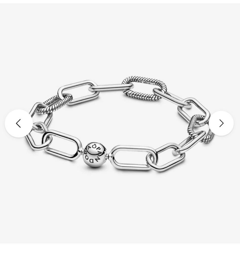 Zilveren Pandora armband, Ophalen of Verzenden, Nieuw, Zilver, Zilver