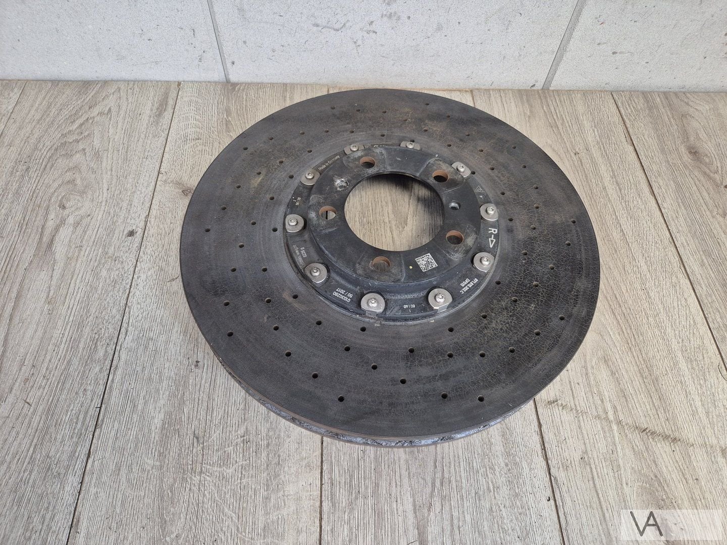 Remschijf keramisch voorzijde Porsche Panamera / Taycan €500, Gebruikt, -, -, Porsche