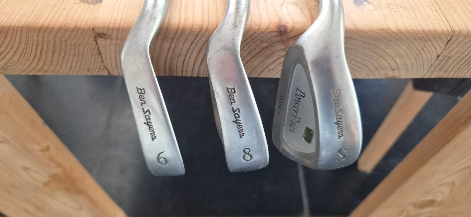 Ben Sayers Powerpact ijzers 6, 8 en SW linkshandig, Sport en Fitness, Golf, Ophalen, Gebruikt, Set