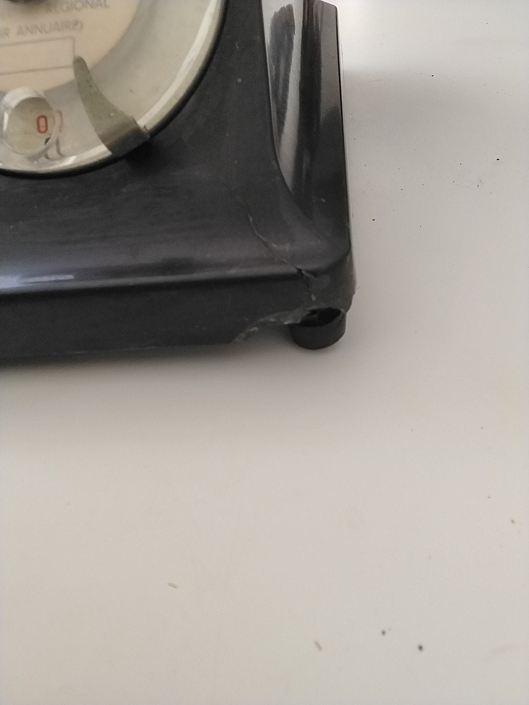 Vintage Ericsson SAT15 Telefoon met Draaischijf (1960), Ophalen of Verzenden, Gebruikt, Met draaischijf