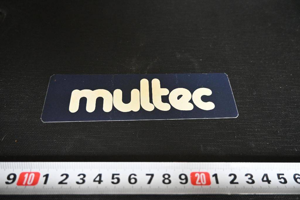 sticker  MULTEC, Ophalen, Zo goed als nieuw