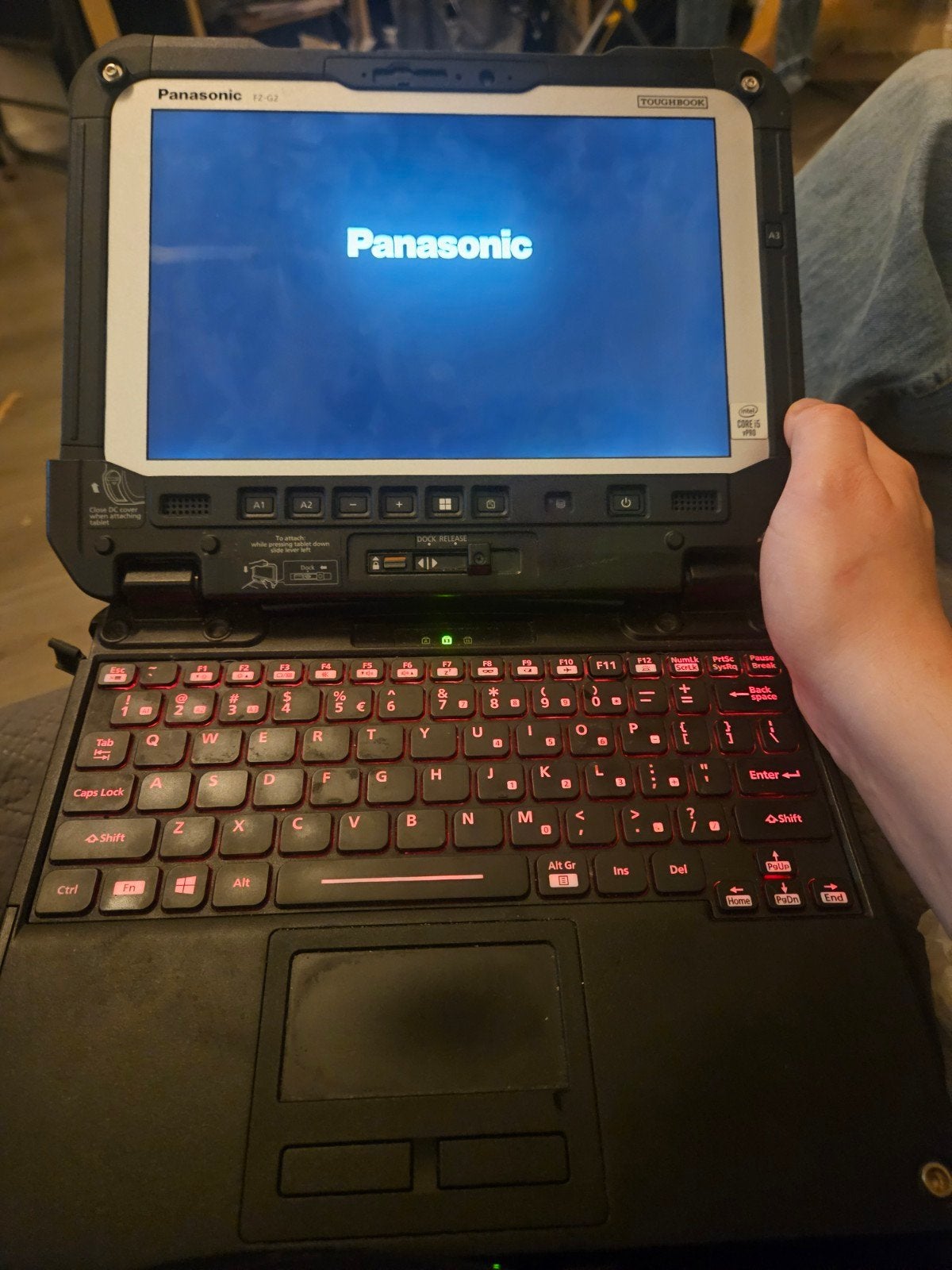 Panasonic toughbook fz-g2, Computers en Software, Windows Laptops, 11 inch, Met touchscreen, Ophalen of Verzenden, 3 tot 4 Ghz