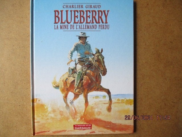 adv4889 blueberry hc frans, Eén stripboek, Ophalen, Gelezen