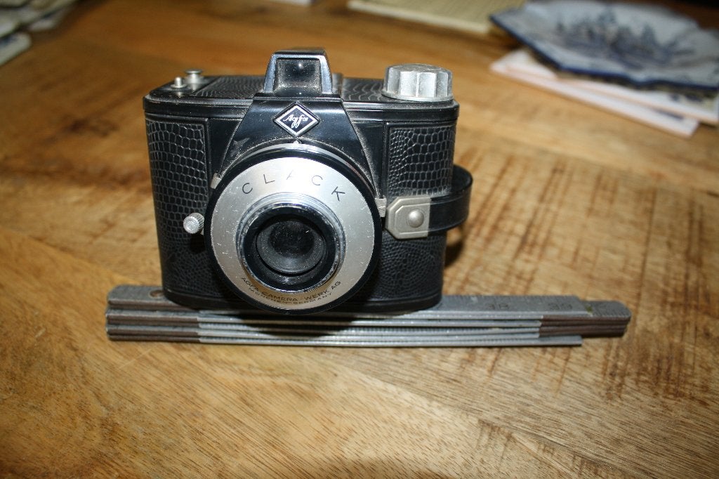 antieke agfa camera, Audio, Tv en Foto, Fotocamera's Analoog, Ophalen of Verzenden, Compact, Overige Merken