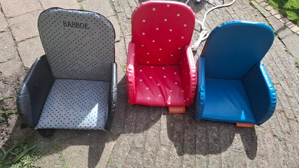 Babboe bakfiets zitjes, Ophalen, Gebruikt